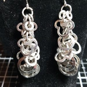 Silver Mickey dangles